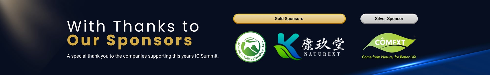 Sponsorship Banner